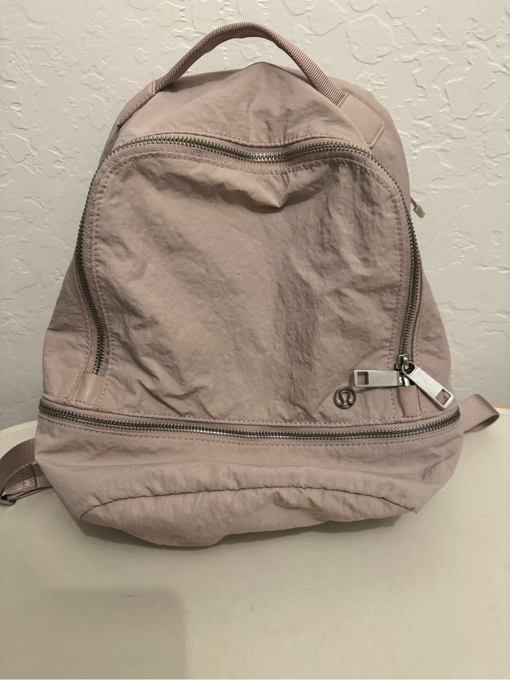 lululemon athletica City Adventure Mini Light Pink Two-Compartment Backpack - Picture 4 of 5